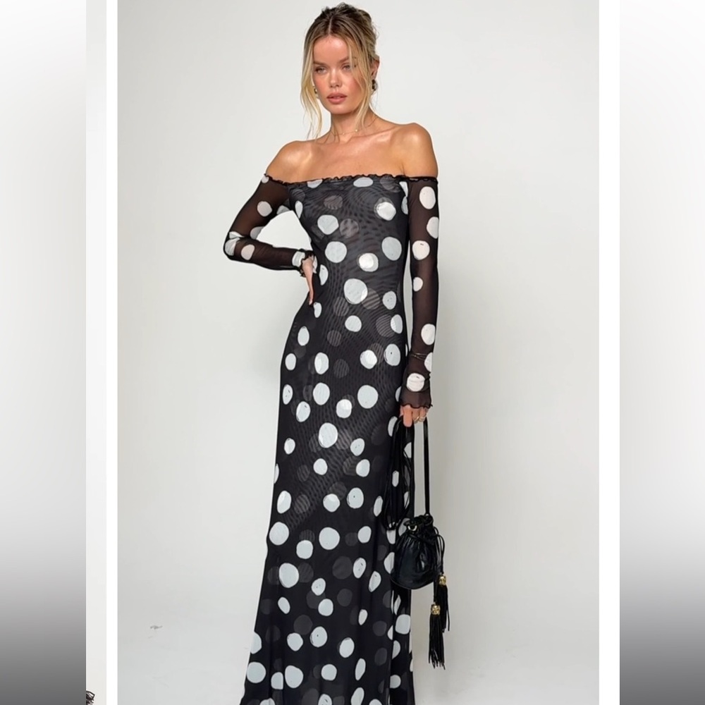 RESA Bardot Maxi in Vogue (XS, NWT) - Picture 7 of 11